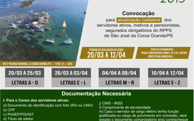 Censo Previdenciário – 2019